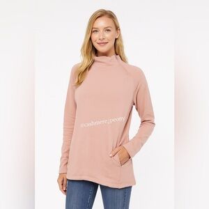 Soma Blush Pullover Sweatshirt Small Super Soft & Cozy